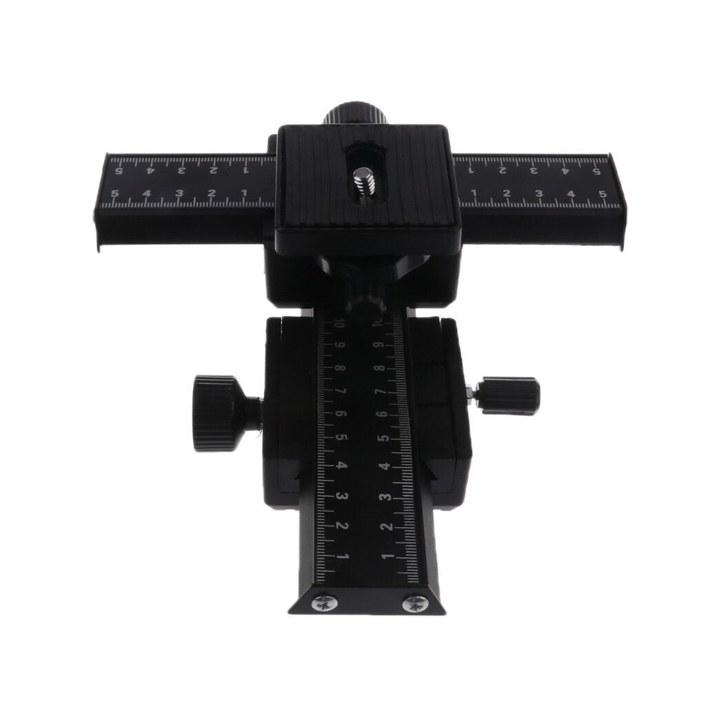 plastic 4 way Macro Focusing Rail Slider for SLR DSLR Camera Photography