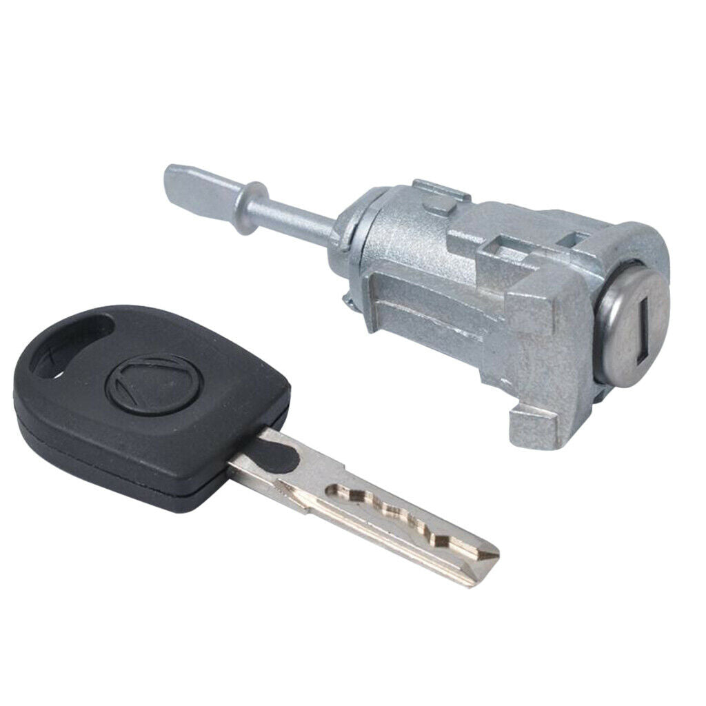 Left Door Lock Cylinder Barrel Repair Kit Set For VW  Bora 97-05