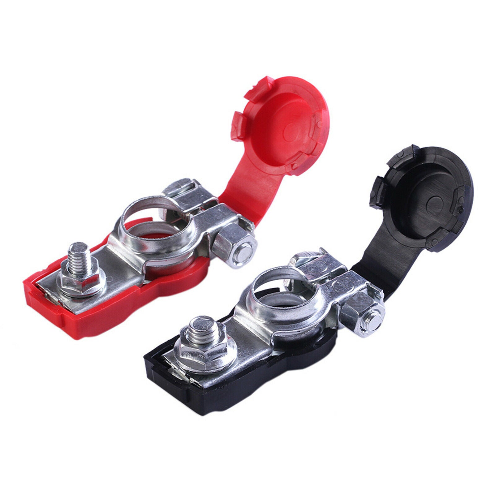 Universal Auto Battery Cable Terminal Clamps Connectors Durable Heavy Duty
