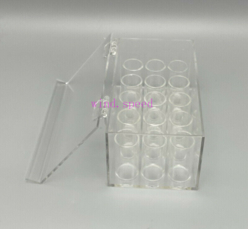 Dental Orthodontic Ligature Tie Holder Storage Box Acrylic Transparent Container