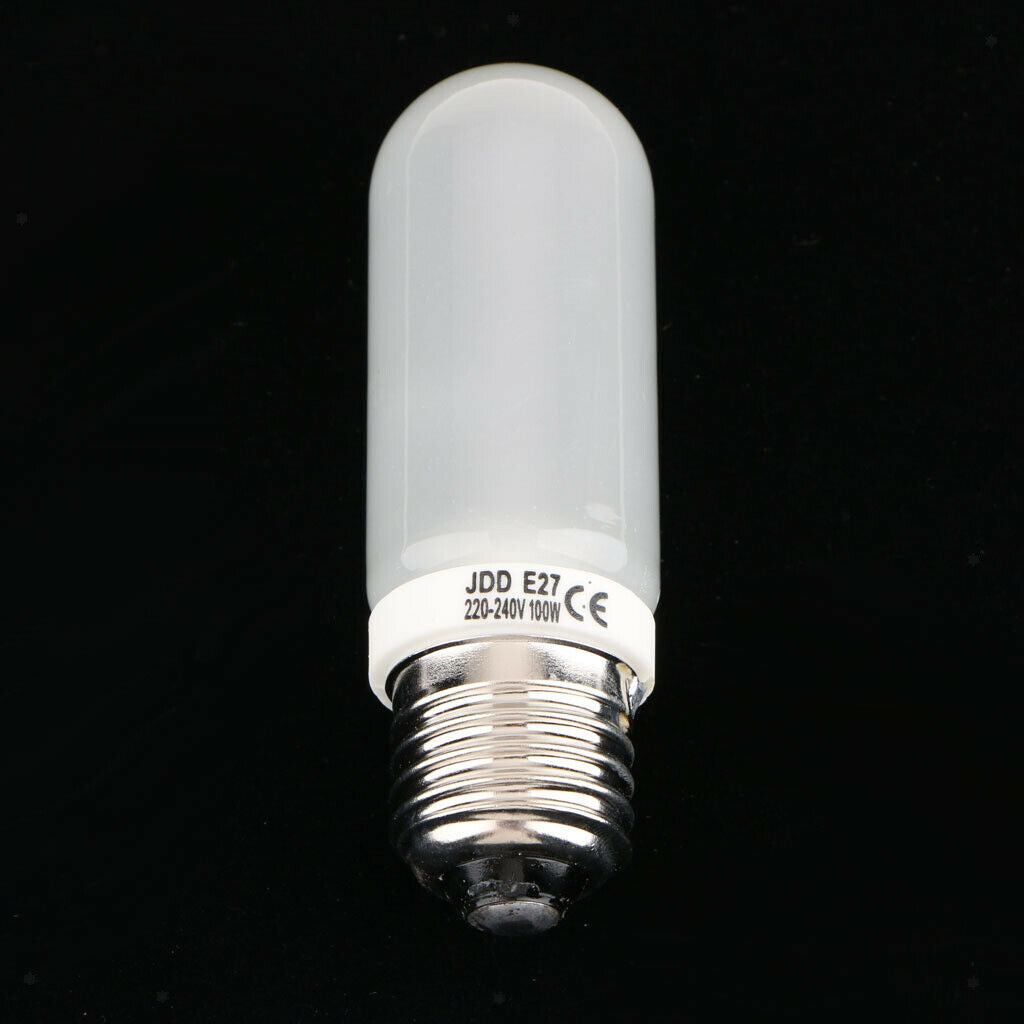 220-240V Halogen JDD Type Tubular Medium E27 Bulb Lamp, Frosted, 100-Watt