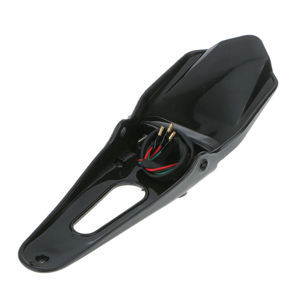 Universal Moto Dual Sport Bike LED Rear  Brake Stop Tail Light Lamp