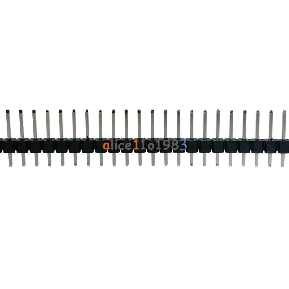 100PCS 40Pin 2.54mm Single Row Straight Male Pin Header Strip PBC Ardunio