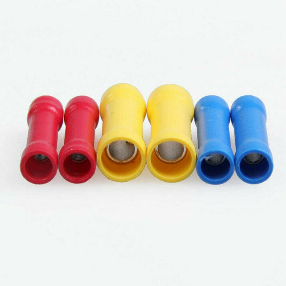 50Pcs Assorted Insulated Electrical Wire Cable Terminal Crimp Connector Set