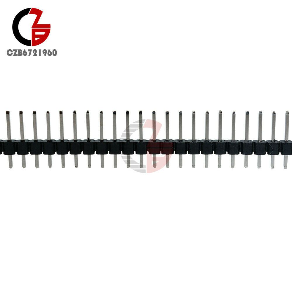 100PC 40Pin 2.54mm Single Row Straight Male Pin Header Strip PBC Fit For Ardunio