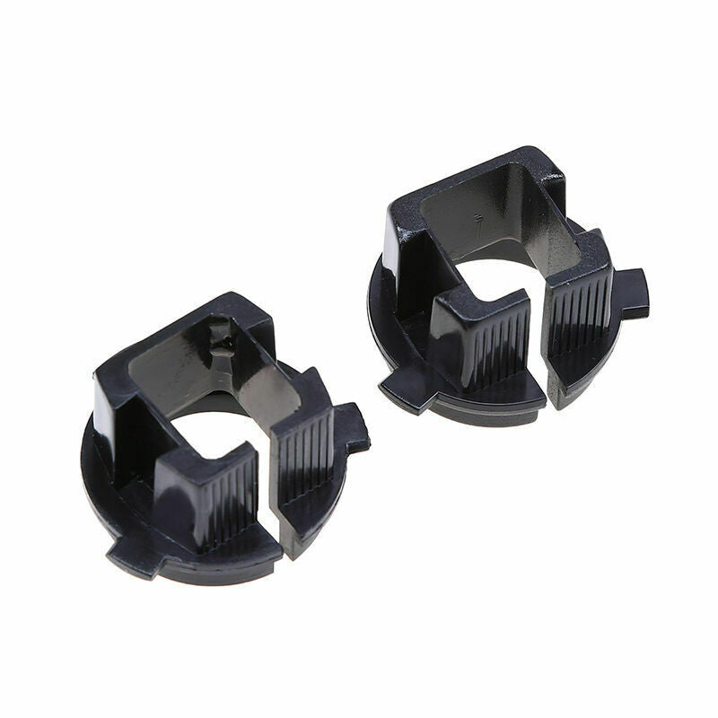 2x Black Bulb Base Holder H7 LED Headlight Adapter Retainer Universal Fit Kia K5