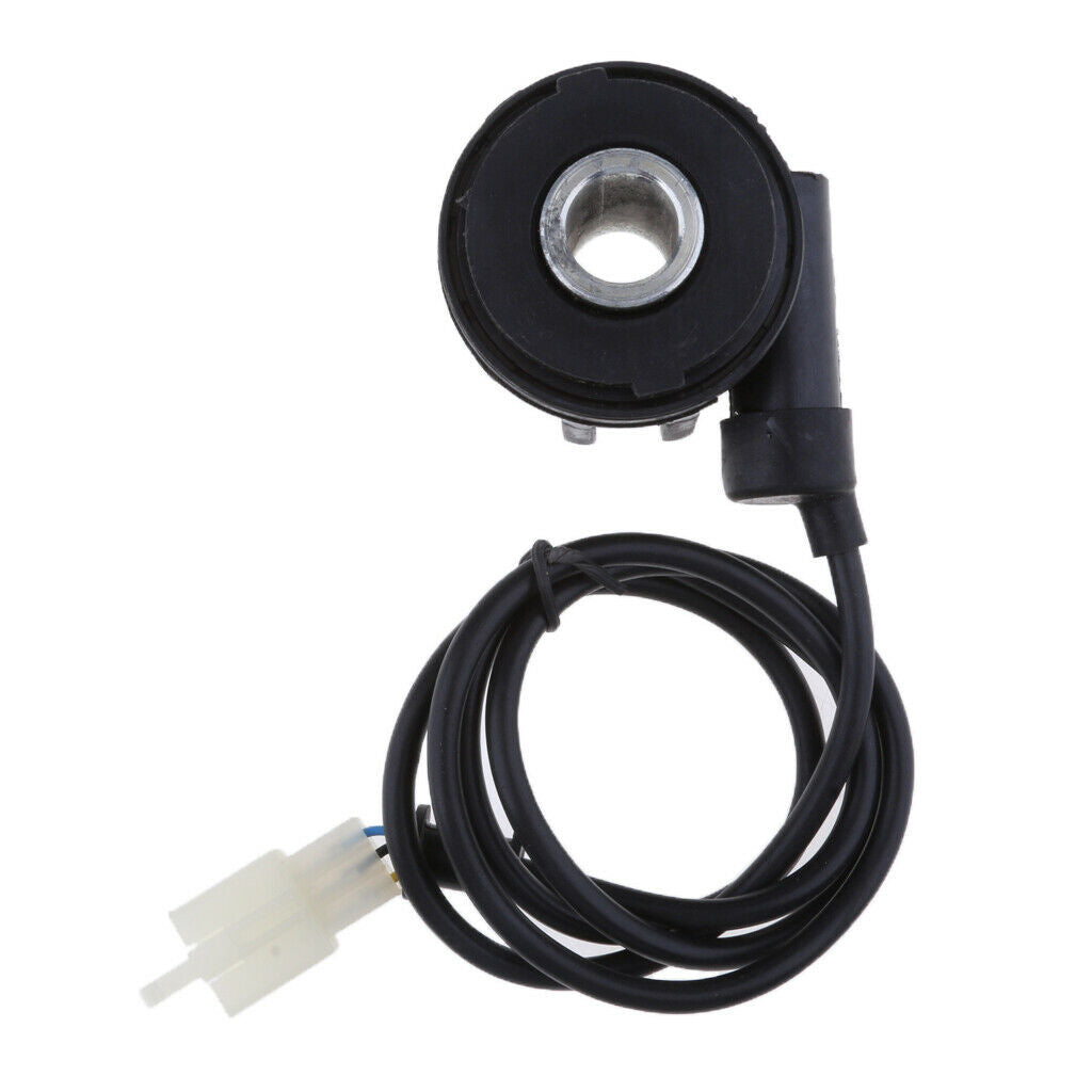 Motorcycle Digital Gauge Odometer Tachometer KPH Sensor Black Universal