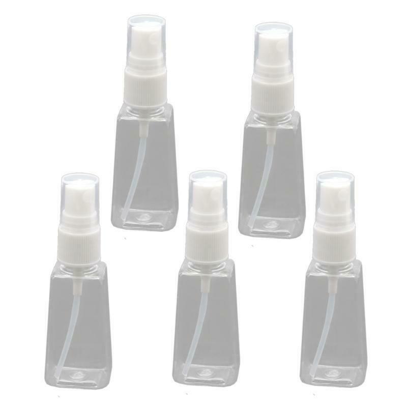 5 Pcs Empty Small Spray Bottle Container Refillable Mist Sprayer Bottles 50ml