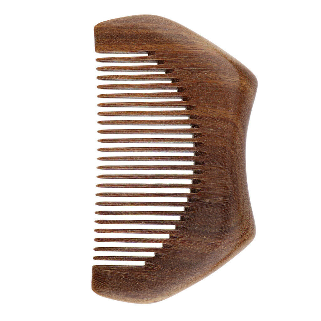 Handmade Natural Wood Comb Wide Teeth Comb Hairdressing Comb Wooden Comb