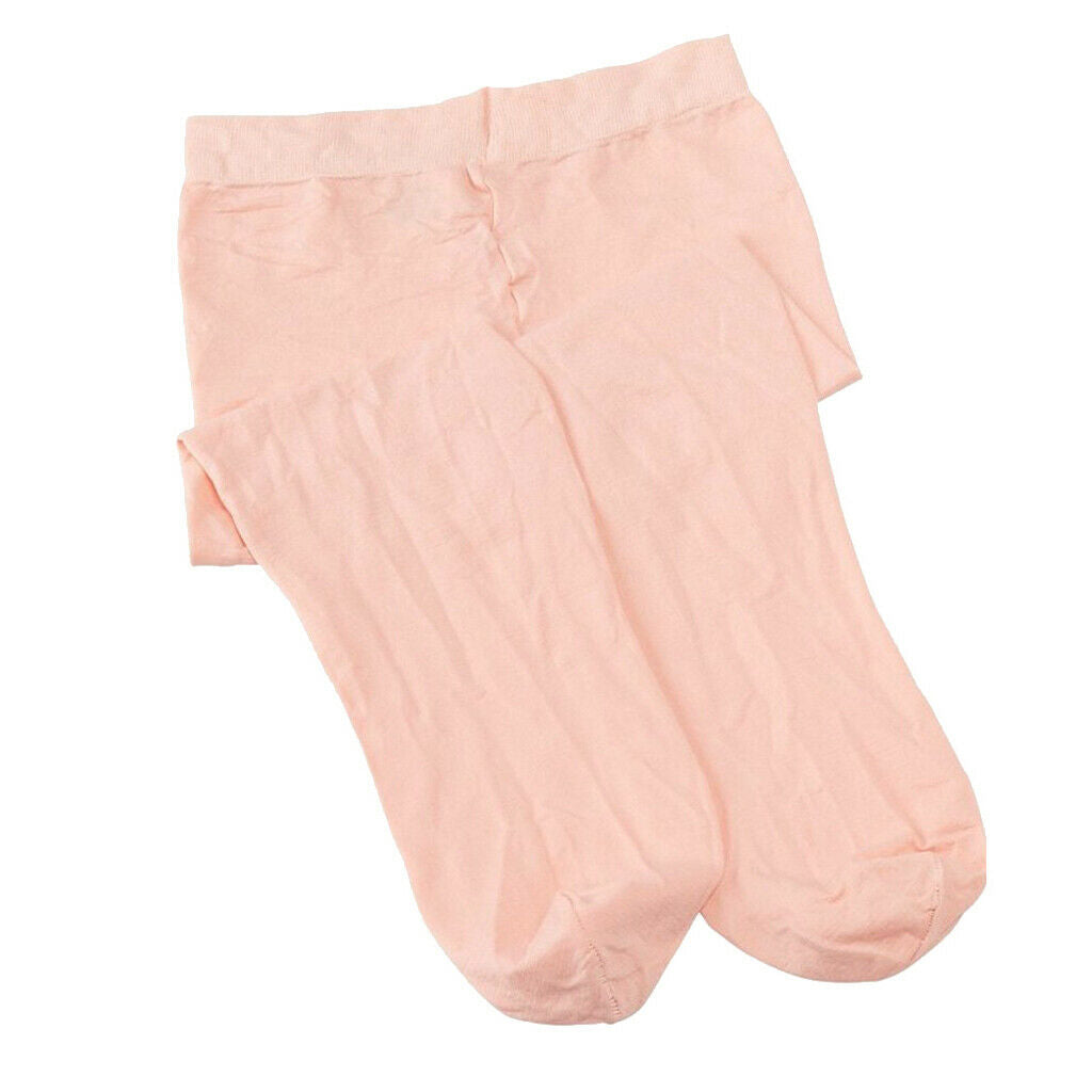 Girls Soft Pantyhose Tights Stockings Ballet Dancewear Velvet Light Pink S