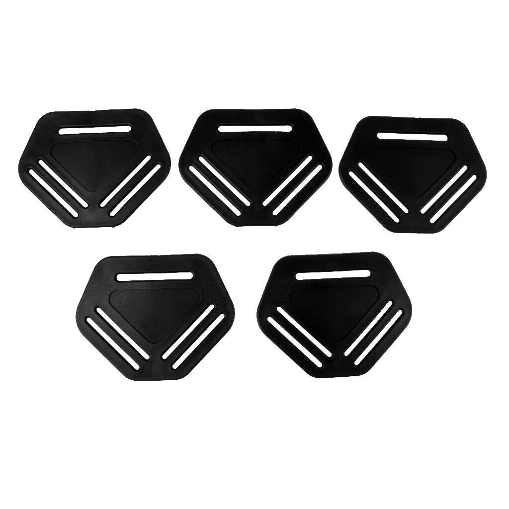 5 Pieces Plastic Buckle Splitter Plate for Full Body Rock Climbing Harness