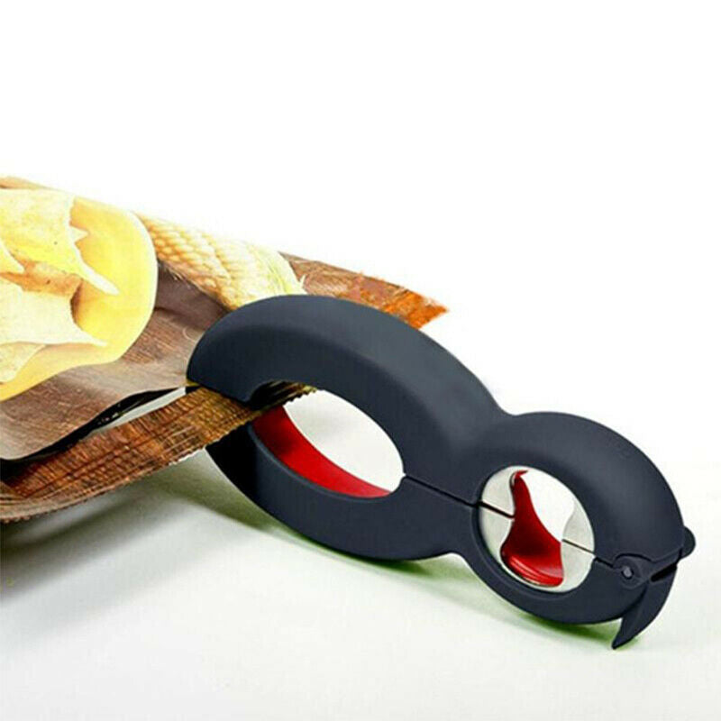 6 in 1 multifunctional screw to hold beer bottle opener kitchen supplies .l8