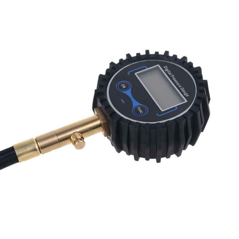 Tire Pressure Gauge with Quick Clip Air Chuck Deflation for Car Truck Vehicle