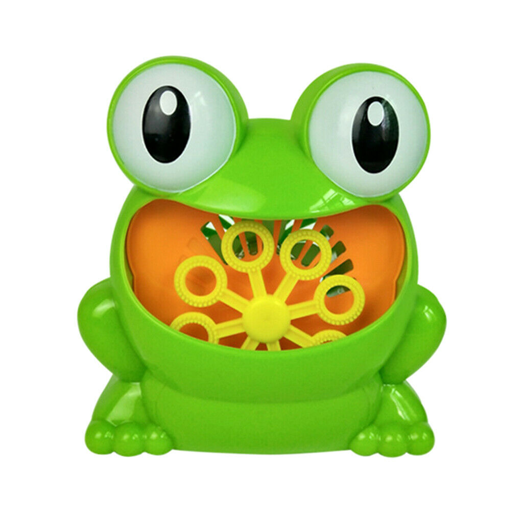 for Kids, Frog Automatic Bubbles Blower, Portable Bubble Maker