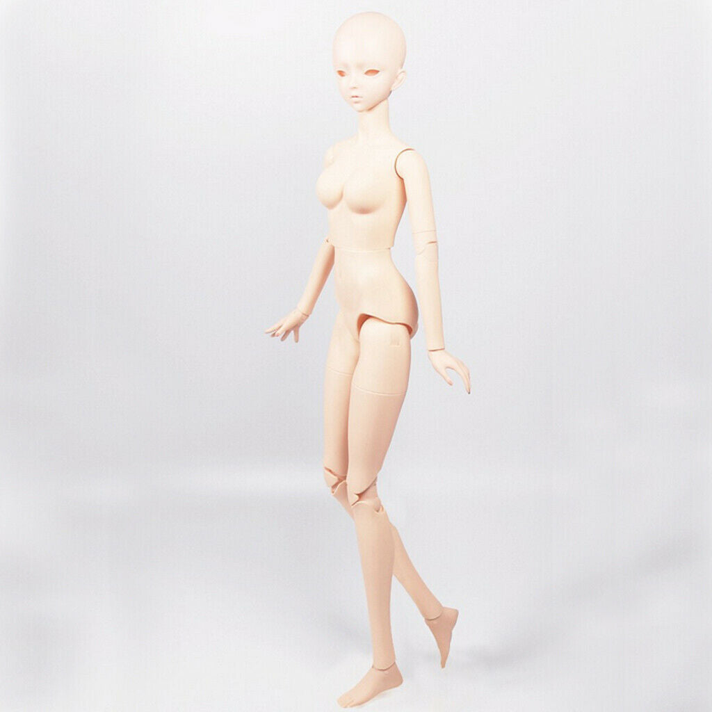 60cm BJD   Nude Girl Body DIY Crafts Replacements Parts Supplies
