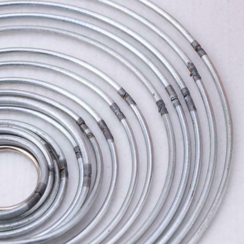 22pcs/set Metal Hoop Dreamcatcher Ring Wall Hanging Macrame Craft Home DIY Decor