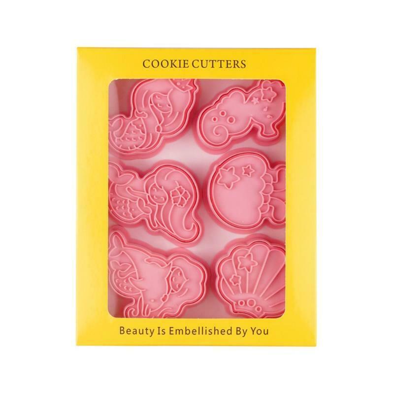 6pcs Soap Molds Chocolate Candy Molds Cake Chocolate Soap Decorating Ocean Theme