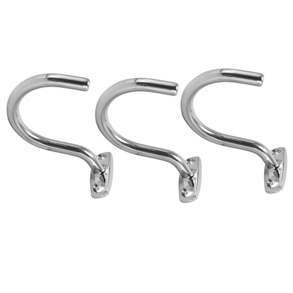 3 Piece Pool Table Cue Hooks, Pool Ball Rack Hanger Hardware