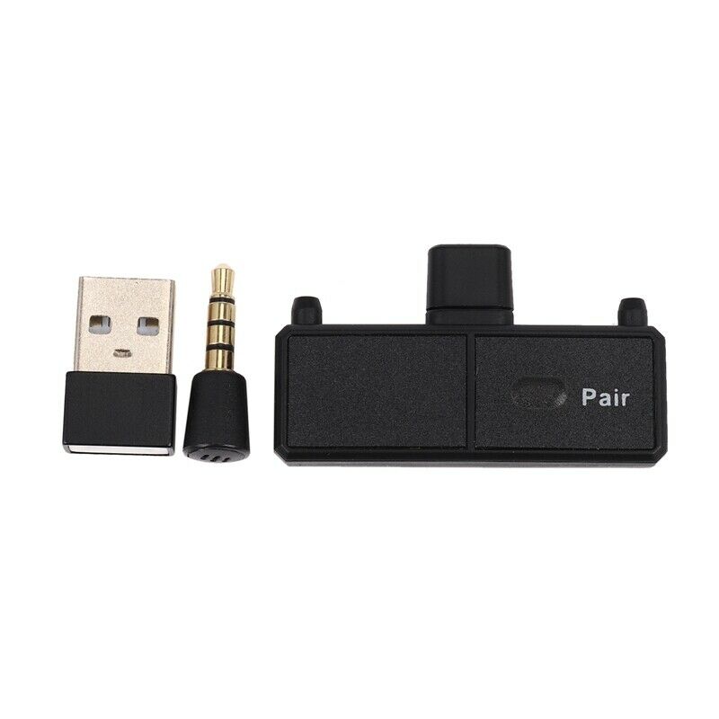 2X(Type-C Bluetooth 5.0 Audio Transmitter with Mic for  Switch PS4 TV PC USH1V7)