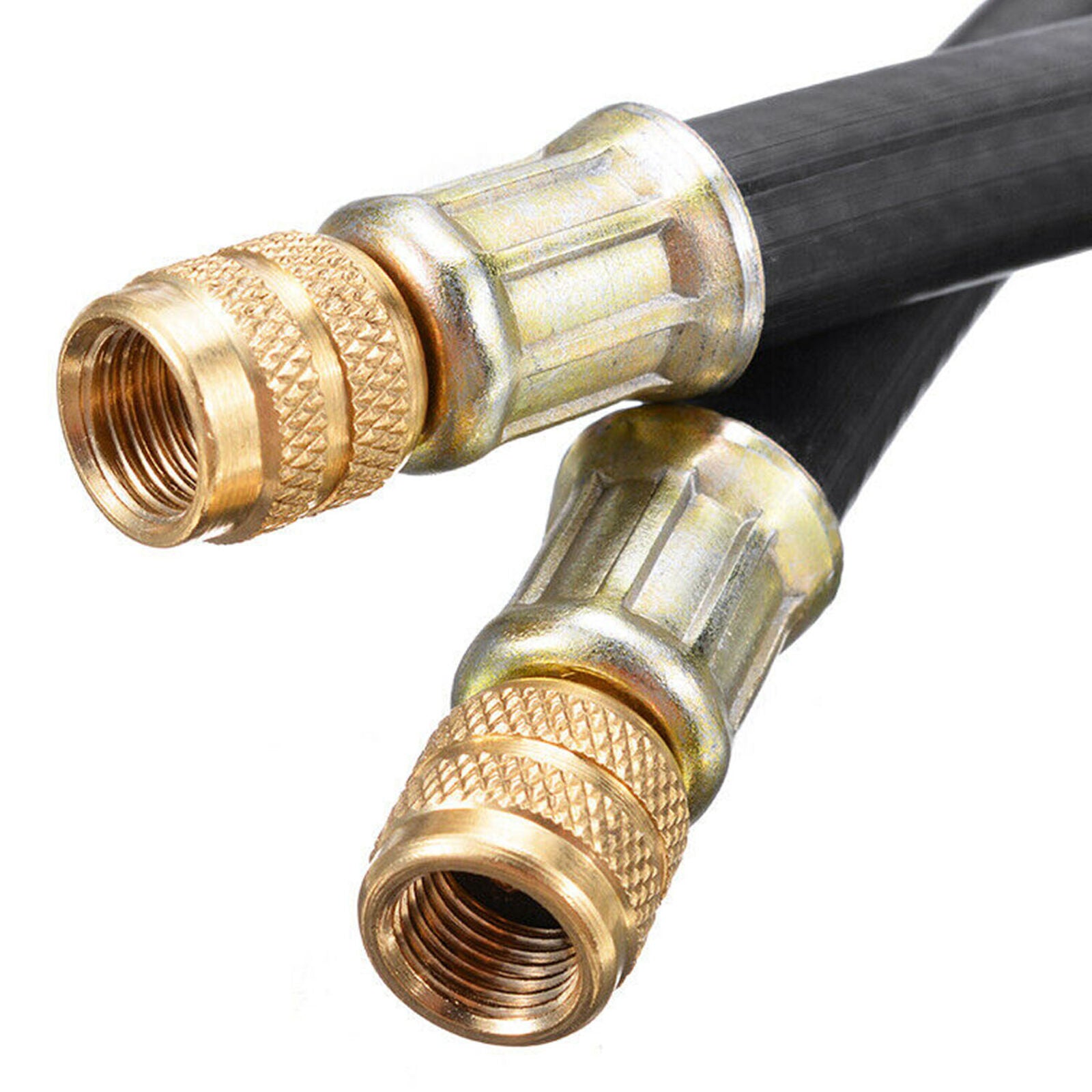 2x Flexible Air Tyre Valve Extension Adaptor Motorcycle Car Tire Stem Extender