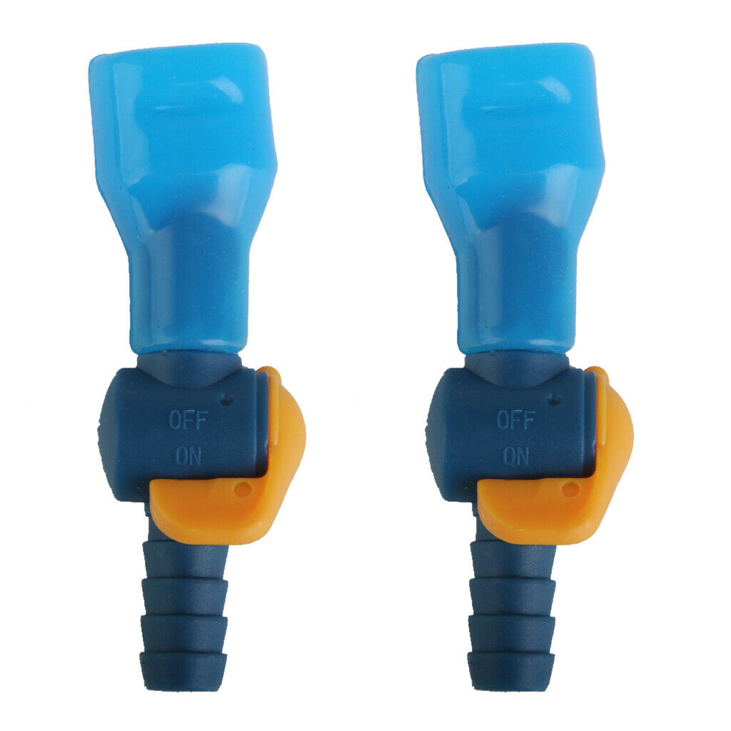 Replacement mouthpiece for bite valve (pack of 2), shut-off valve kit for