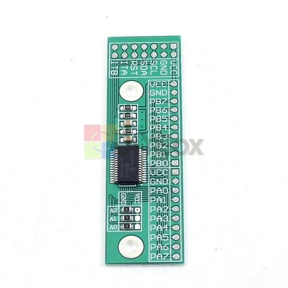 I2C Interface 16bit I/O Pin Board IIC to GIPO Convert Extension Module MCP23017