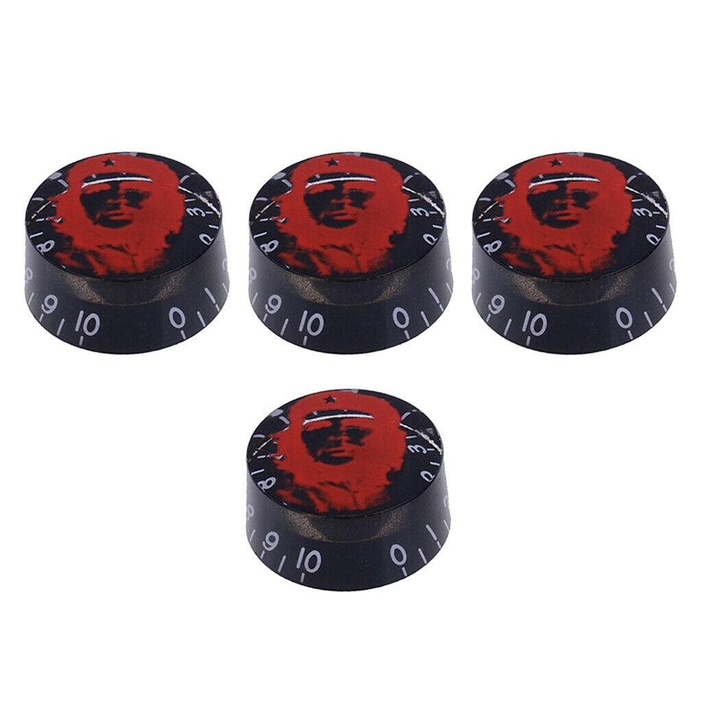 4 Pcs Electric Guitar Volume Knob Control Knobs Potentiometer   Knob A
