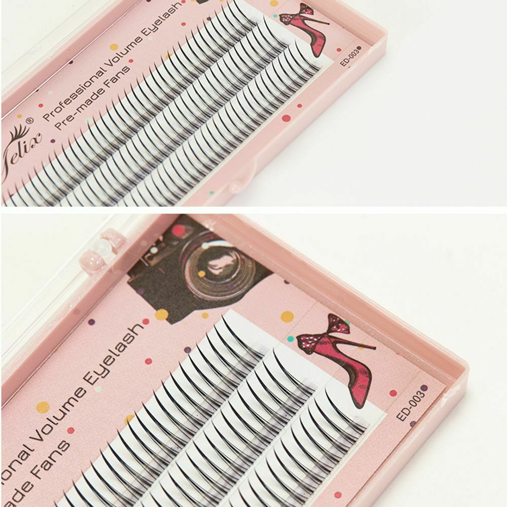 Eyelashes Extension Easy to Apply Natural Long Premade Volume Fan Eyelashes