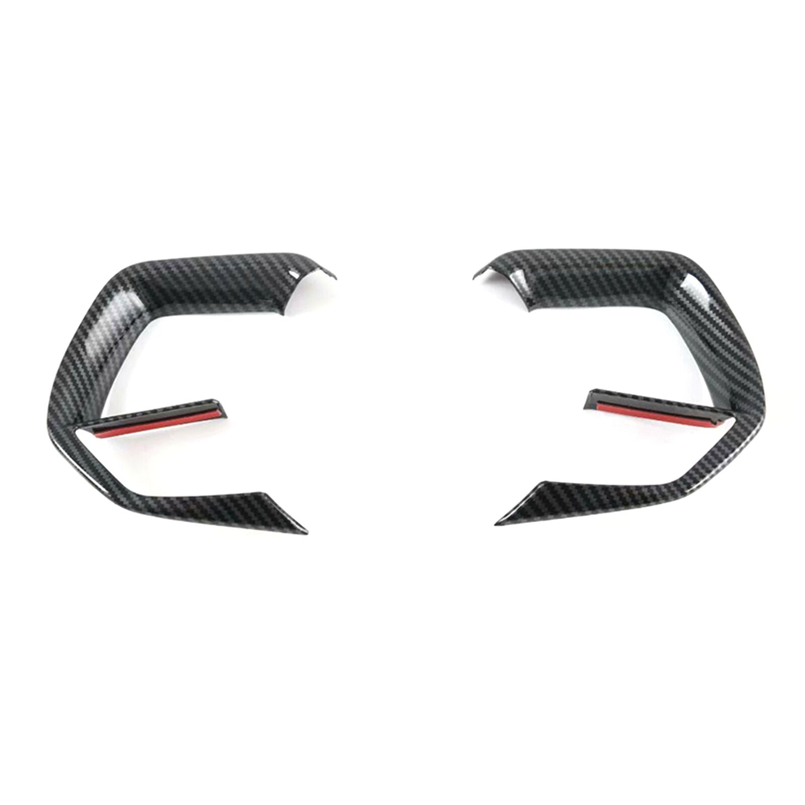 Carbon Fiber Style Steering Wheel Decoration Cover Trim For Hyundai Elantra 2021