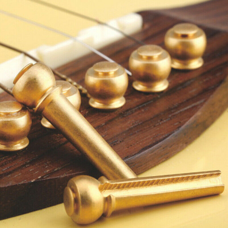Guitar Strings Nail Metal Acoustic Guitar Bridge Pins Guitar Strings Fixe.l8