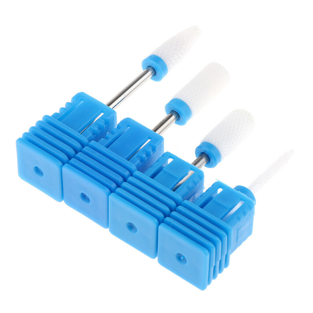 Pack of 4,Nail Drill Machine Accessory - Electric Nail Drill Bit for Acrylic