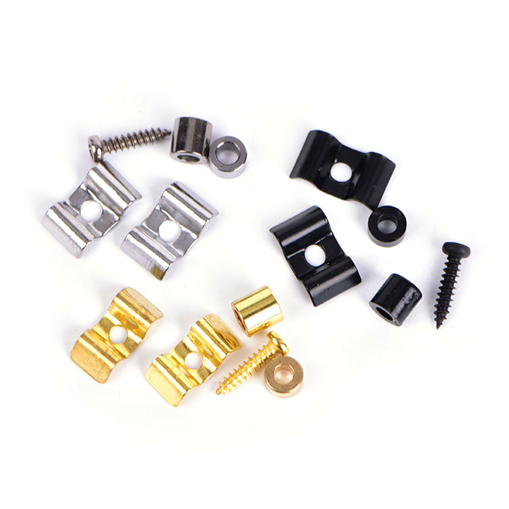 1Set“String Tree Guide Retainer for Electric GuitarBassReplacementPart-Bla.l8