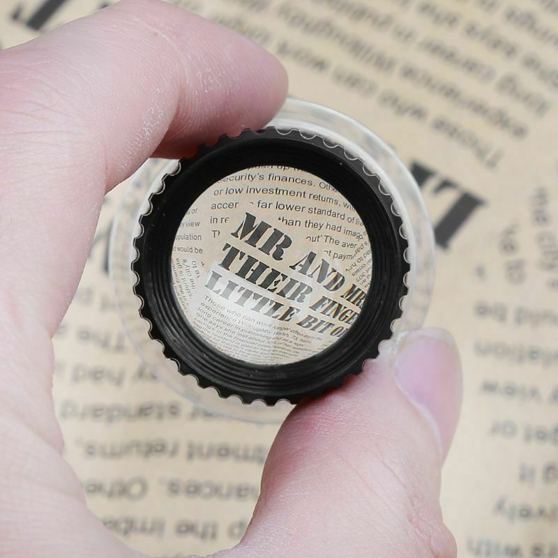 Useful 15X Monocular Magnifying Glass Loupe Lens Eye Magnifier Jeweler Tool New