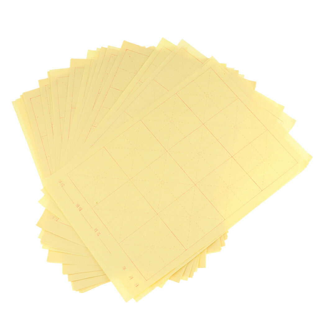 Chinese Rice Paper Calligraphy Painting Paper Xuan Paper 8 Open 12/15 grid