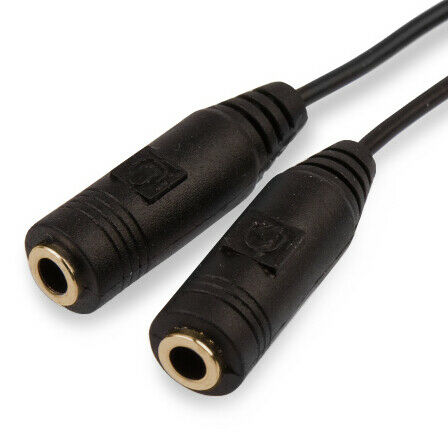 4 Pole 3.5mm PVC 07 Replacement Combo Adapter Cable Lead Headset Mic Adapter