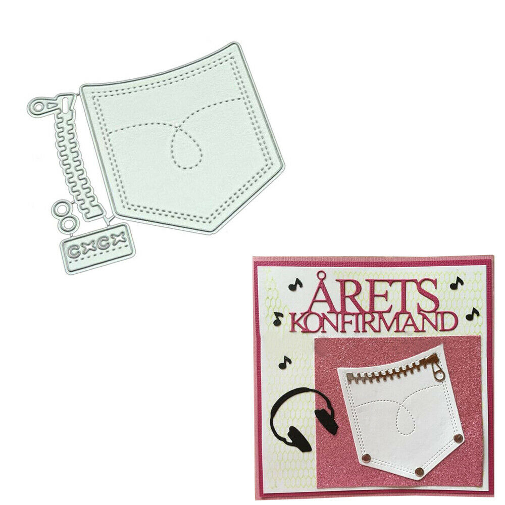 Pocket DIY Metal Cutting Die Stencil Scrapbooking Photo Stamp Album Craft Decor