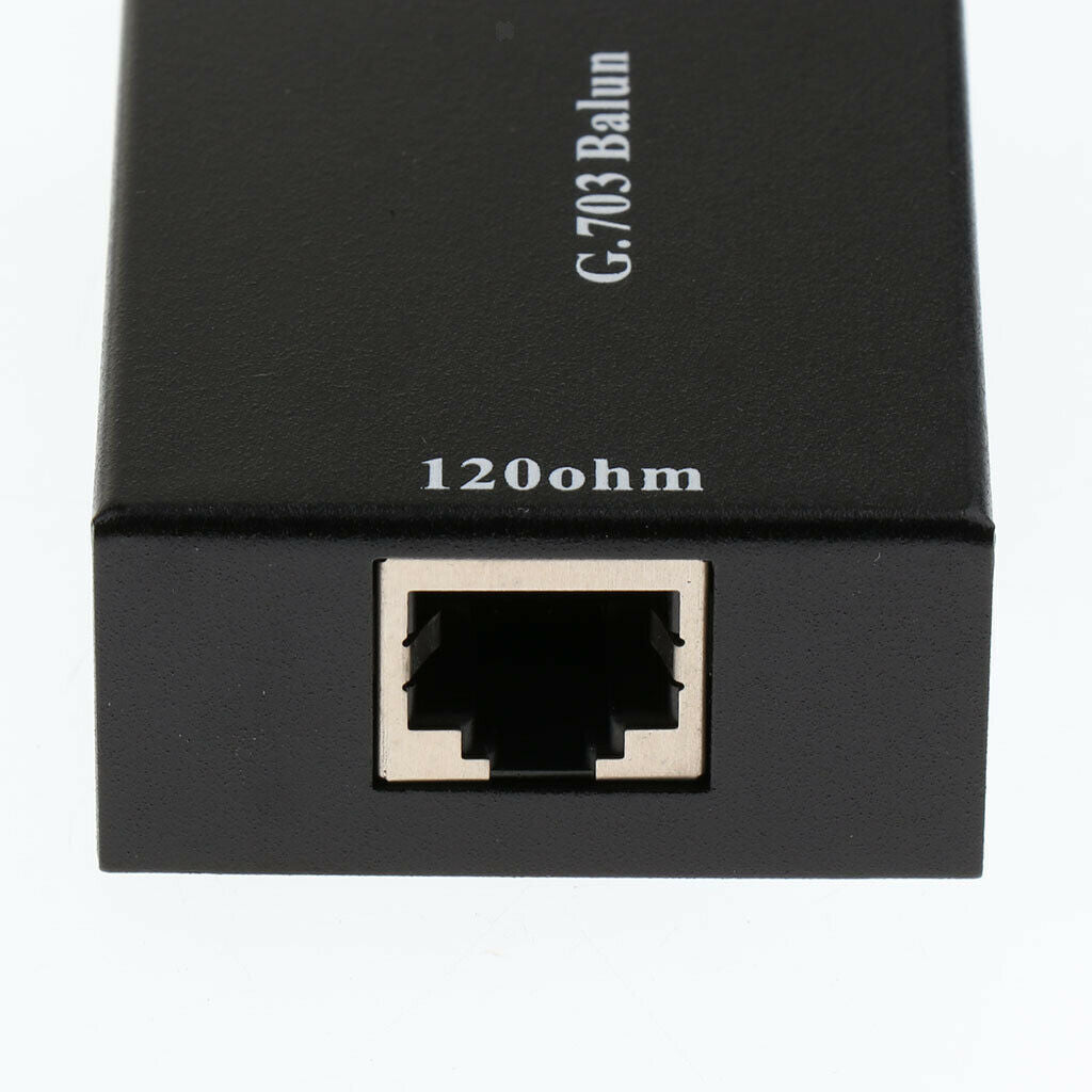 2Pcs BNC Coax to  Ethernet Converter Adapter Video Baluns for  Cams