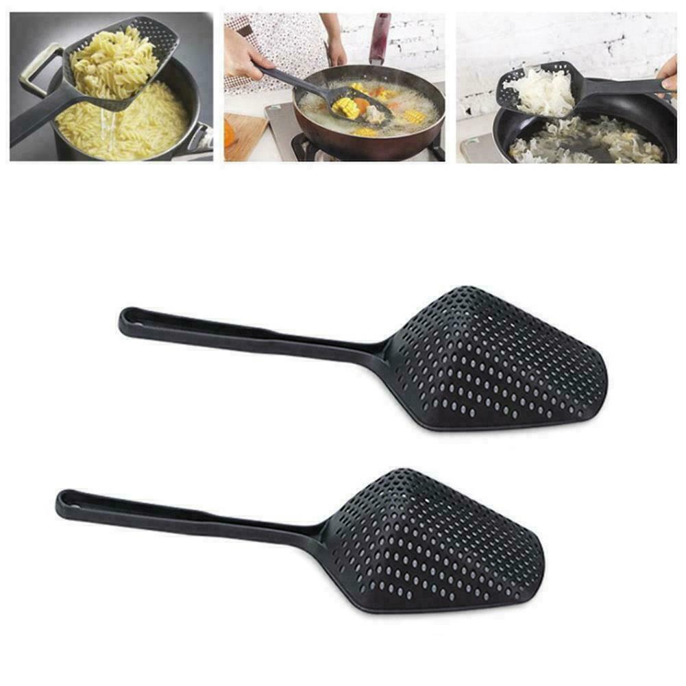 Kitchen Scoop Strainer Colander Soup Cooking Shovels Pasta Filter Spoon Large
