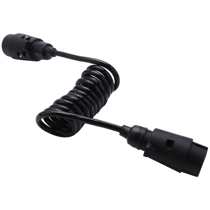 2M 7 Pin Car Towing Trailer Light Board Extension Cable Lead Truck Plug SocketW2