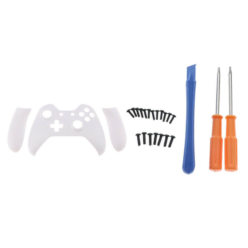 Front Shell Faceplate L R Panel with Screws/Tools for   One Controllers