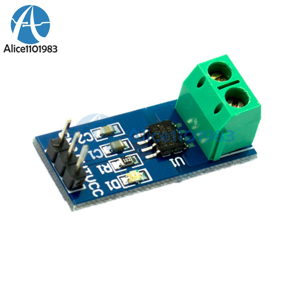10PCS 20A ACS712 Module Measuring Range 5V Current Sensor Hall Board for Arduino