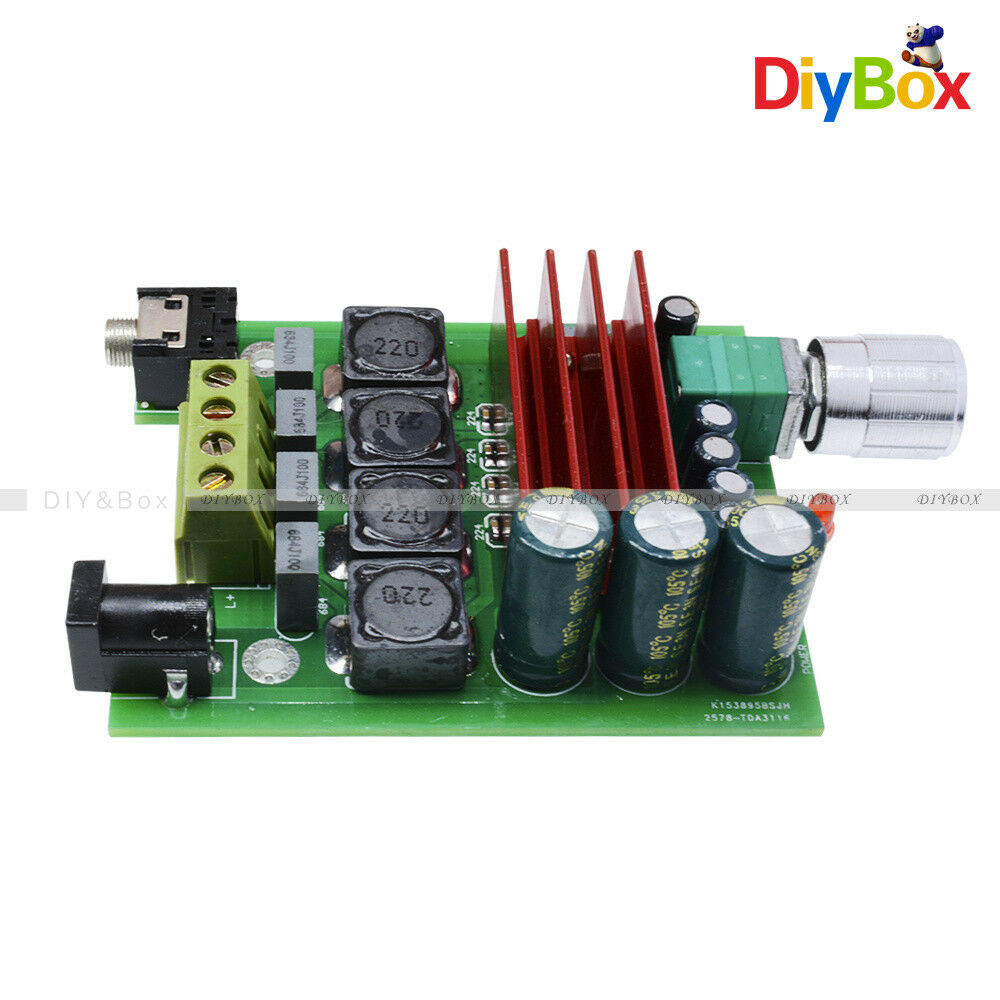 TPA3116D2 Subwoofer Digital Amplifier Board NE5532 100W AMP 8-25V Audio Module