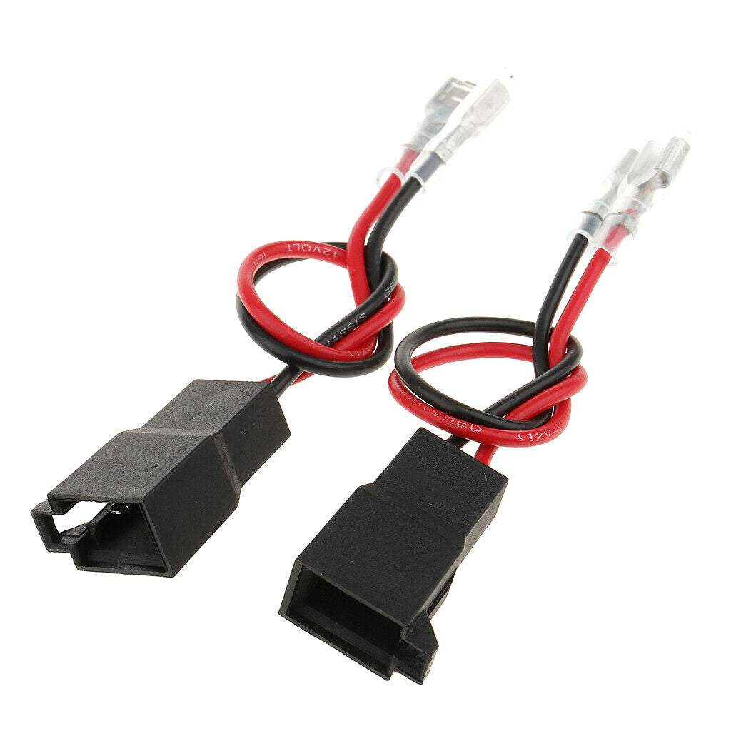 2x   Radio   Speaker   Wire   Wiring   Harness   Adaptor   Plug   for   Vauxhall