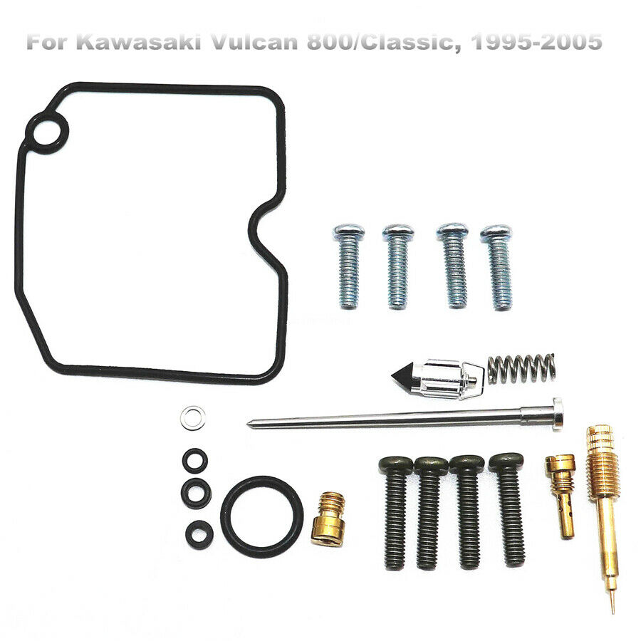 Carb Carburetor Repair Rebuild Kit For Kawasaki Vulcan 800 Classic 1995-2005
