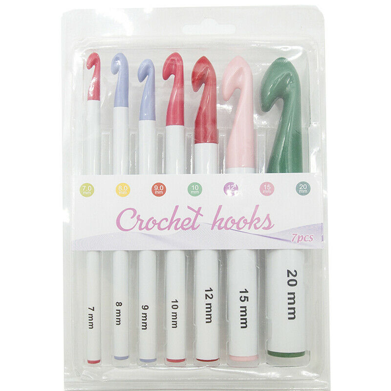 7Pcs/Set Knitting Needle Crochet Hook Sweater Needle Crochet Needles SewingBDAU