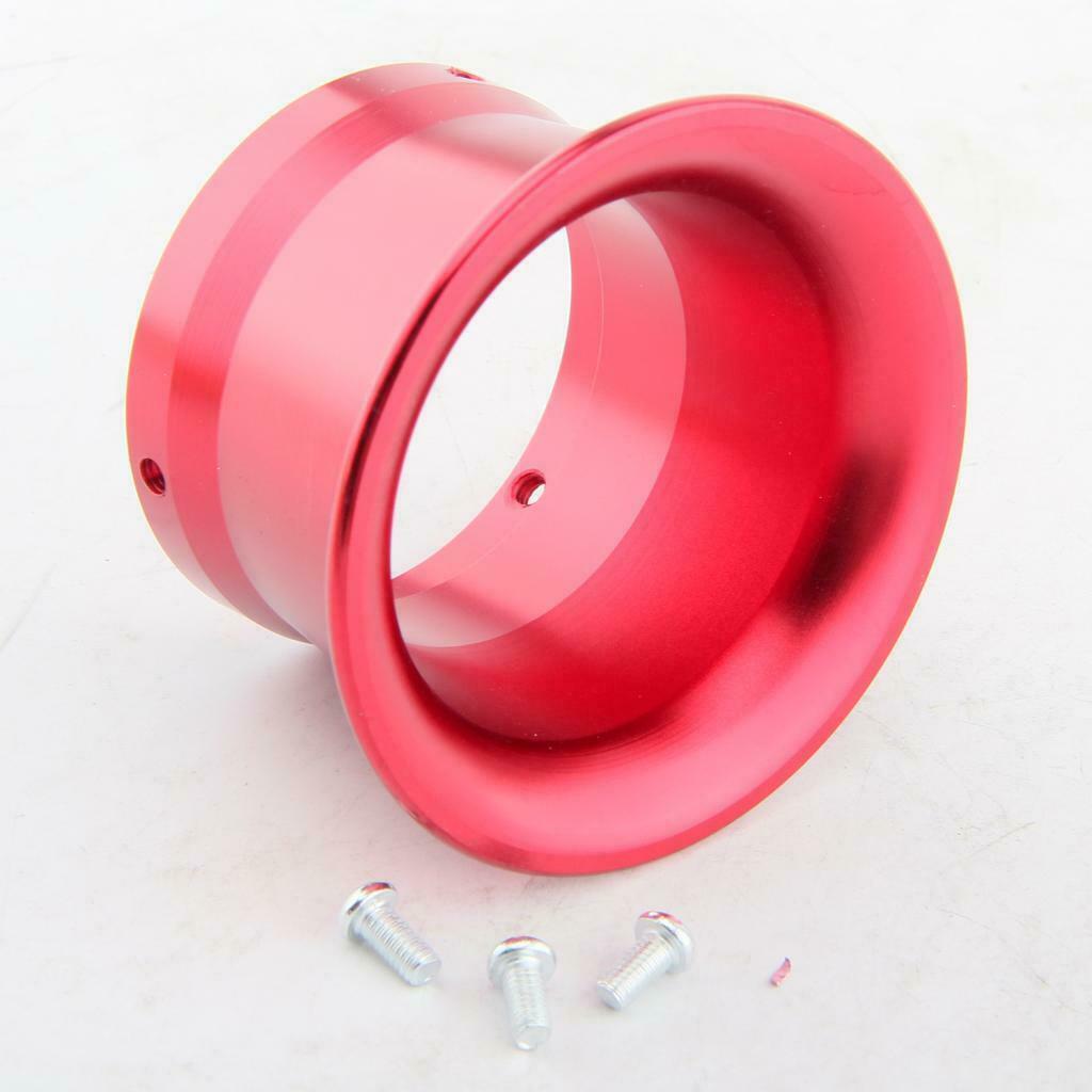 2Pcs 2" Air Intake Filter Velocity Stacks Turbo Horn Set for PWK24 PWK26