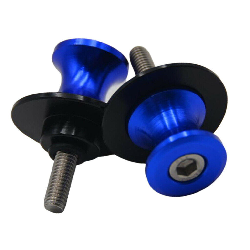 M6 6mm CNC Aluminum Swingarm Swing Arm Spools Sliders Stand Screws Universal