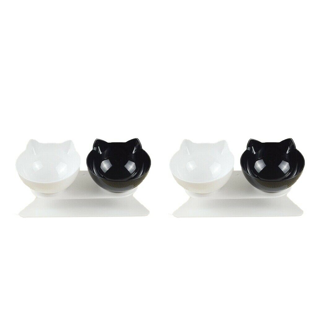 Portable Pet Feeding Two Bowl Multi-function Food Water Bowl Pet Supplies