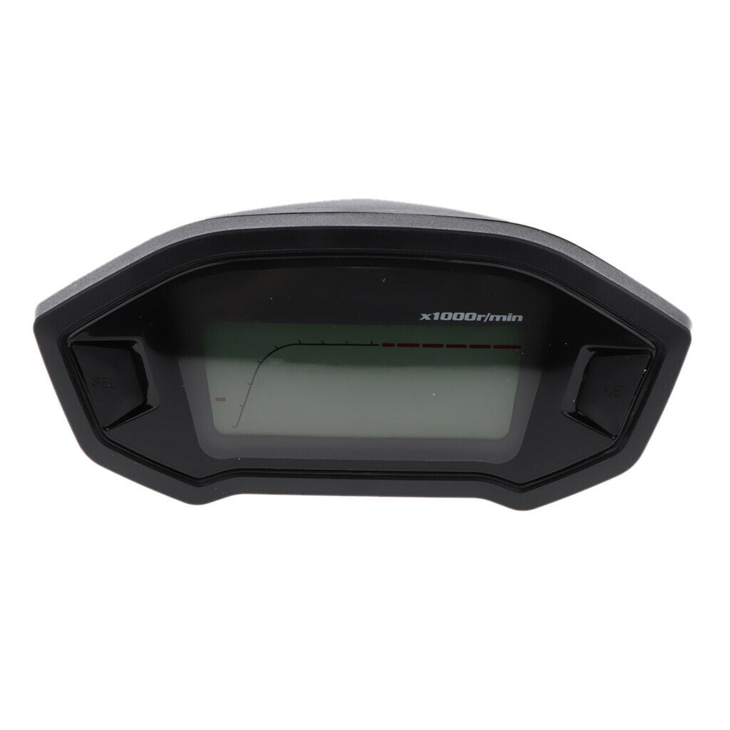 Speedometer Tachometer Gauge ,Universal LCD Backlight Motorcycle Odometer