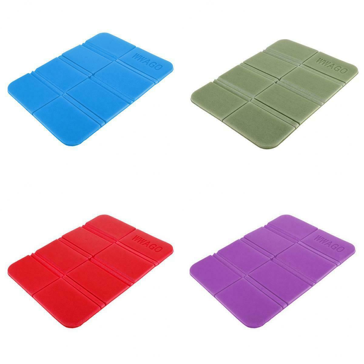 4pcs Foldable Outdoor Hiking Camping Dinning Cushion Foam Seat Mat